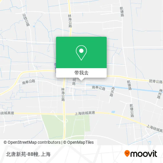 北唐新苑-88幢地图