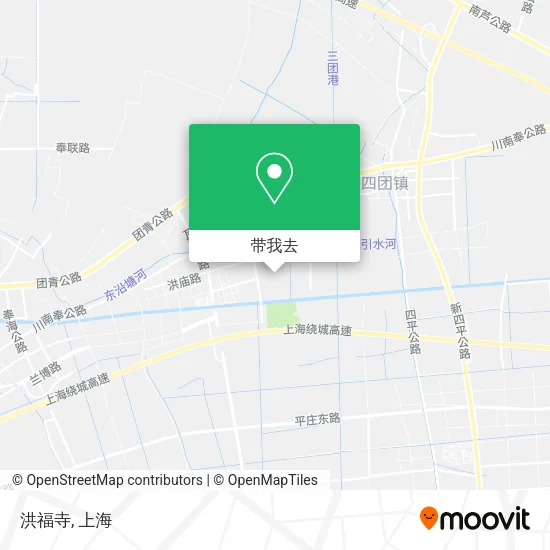 洪福寺地图