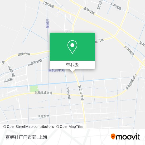 赛狮鞋厂门市部地图