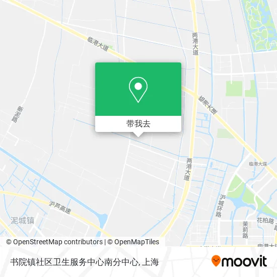 书院镇社区卫生服务中心南分中心地图