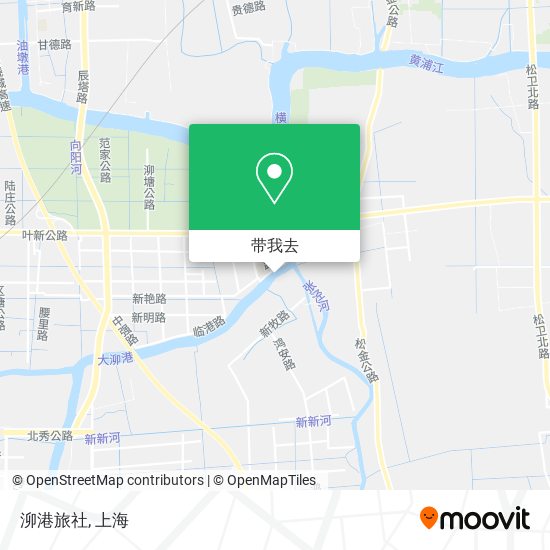 泖港旅社地图