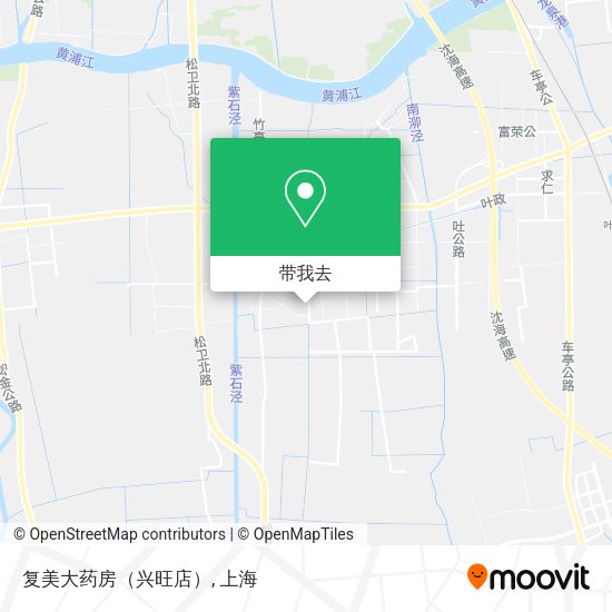 复美大药房（兴旺店）地图