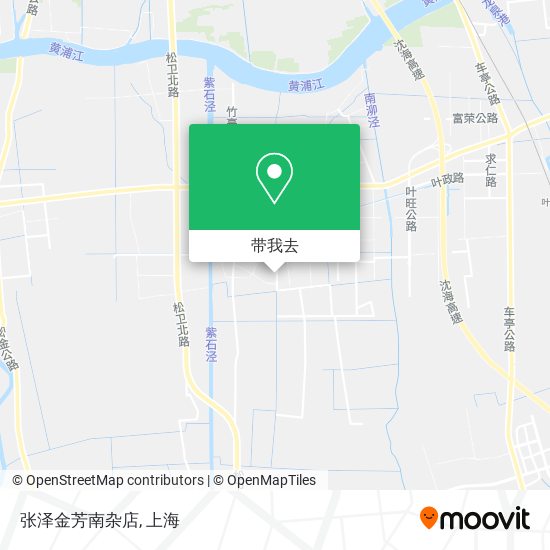 张泽金芳南杂店地图