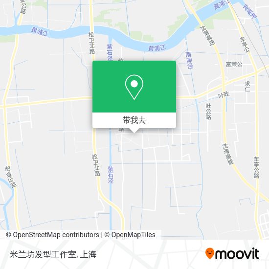 米兰坊发型工作室地图