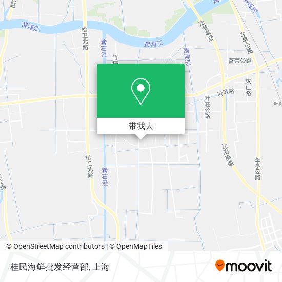 桂民海鲜批发经营部地图