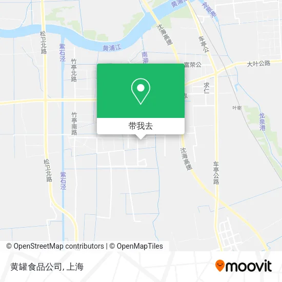 黄罐食品公司地图
