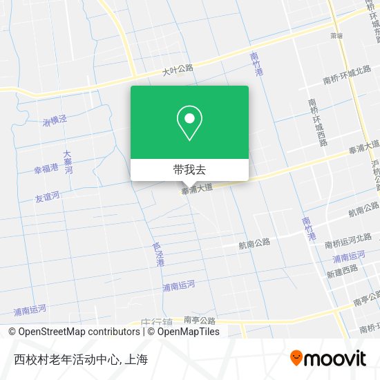西校村老年活动中心地图