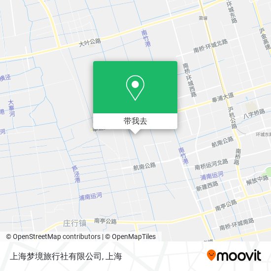 上海梦境旅行社有限公司地图