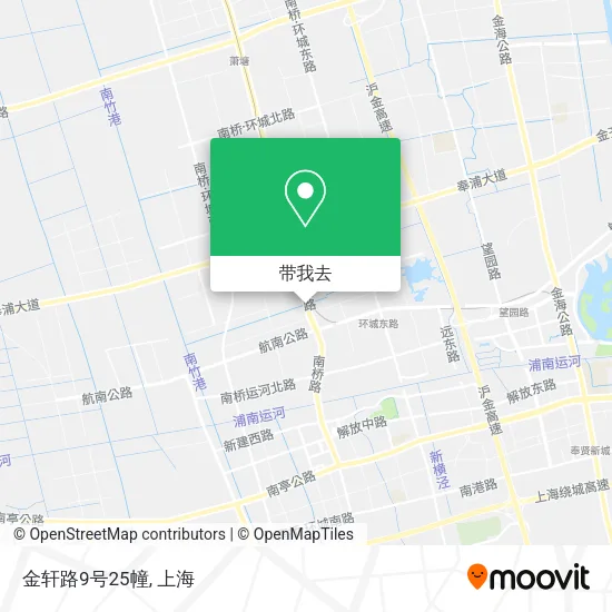 金轩路9号25幢地图