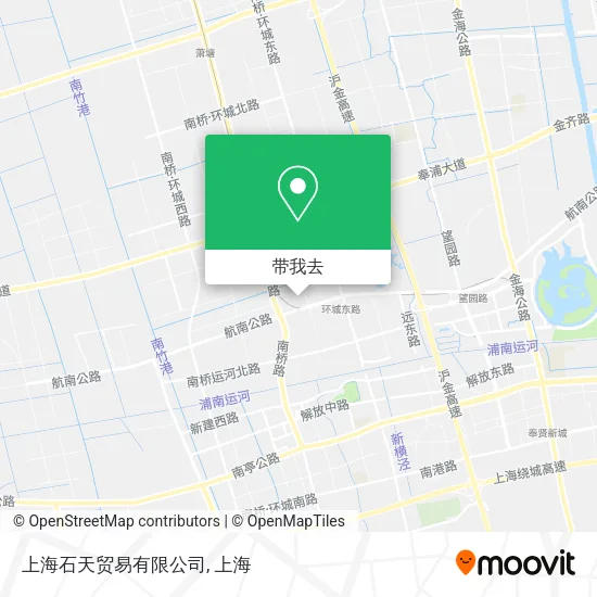 上海石天贸易有限公司地图