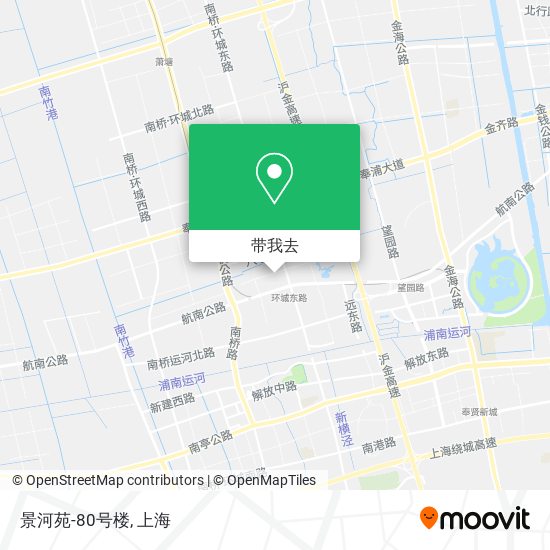 景河苑-80号楼地图