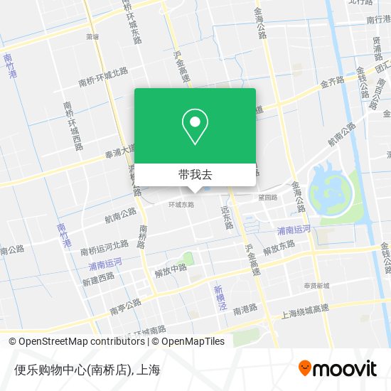 便乐购物中心(南桥店)地图