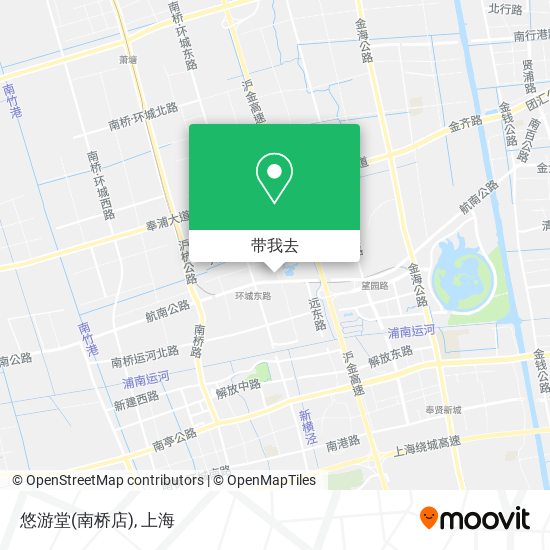 悠游堂(南桥店)地图