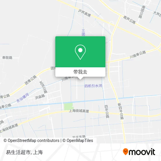 易生活超市地图