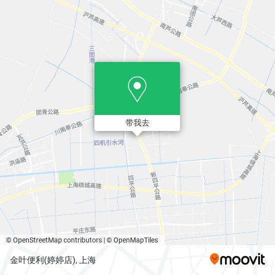 金叶便利(婷婷店)地图