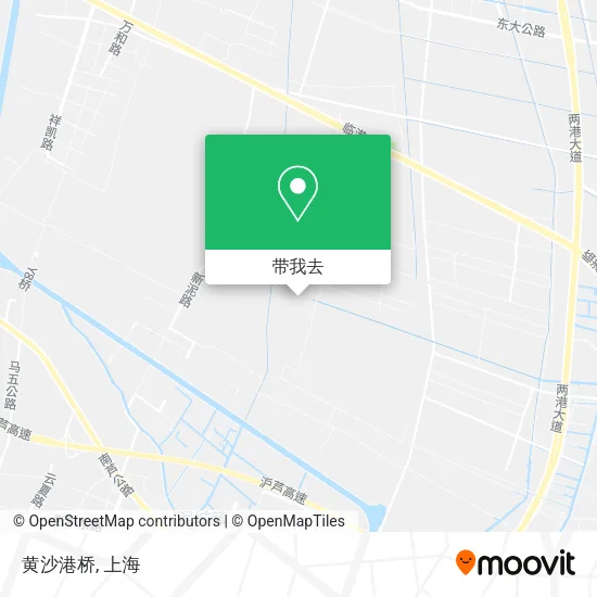 黄沙港桥地图