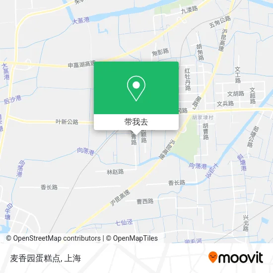 麦香园蛋糕点地图
