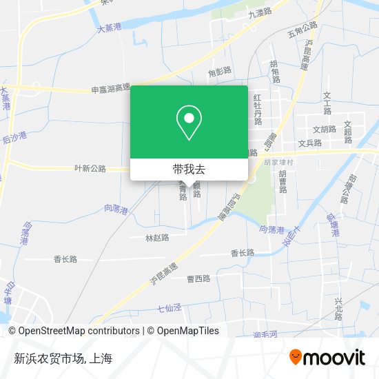 新浜农贸市场地图