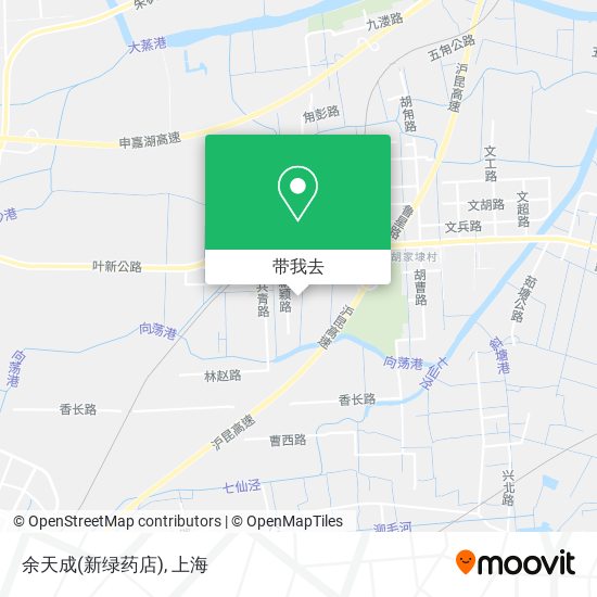 余天成(新绿药店)地图