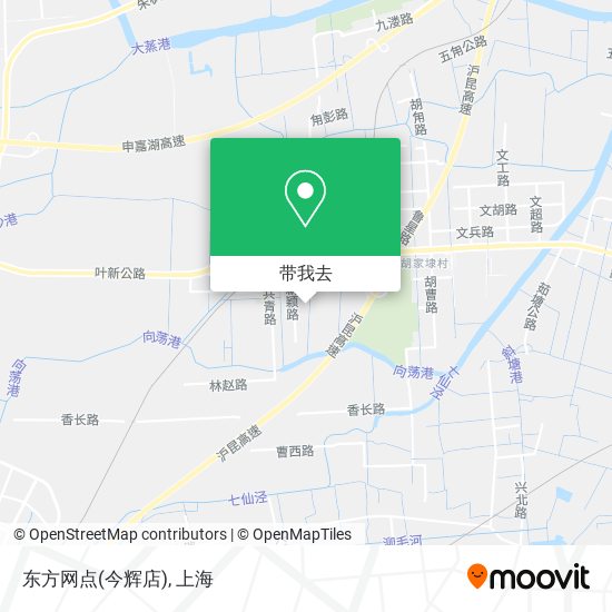 东方网点(今辉店)地图