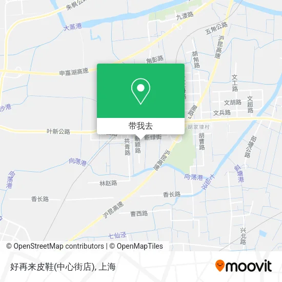 好再来皮鞋(中心街店)地图