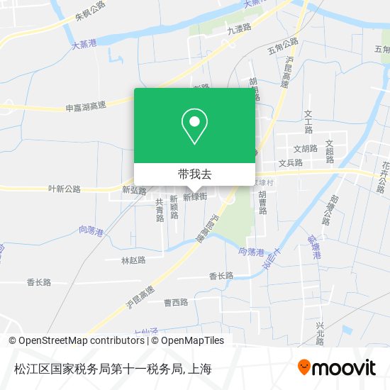 松江区国家税务局第十一税务局地图