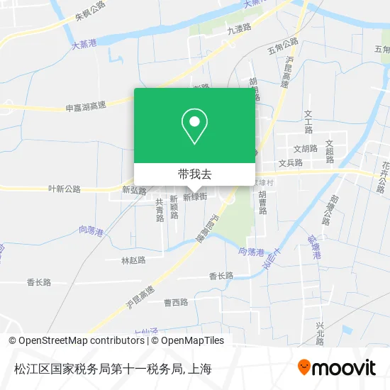松江区国家税务局第十一税务局地图