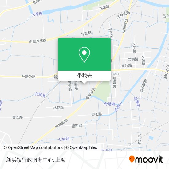 新浜镇行政服务中心地图