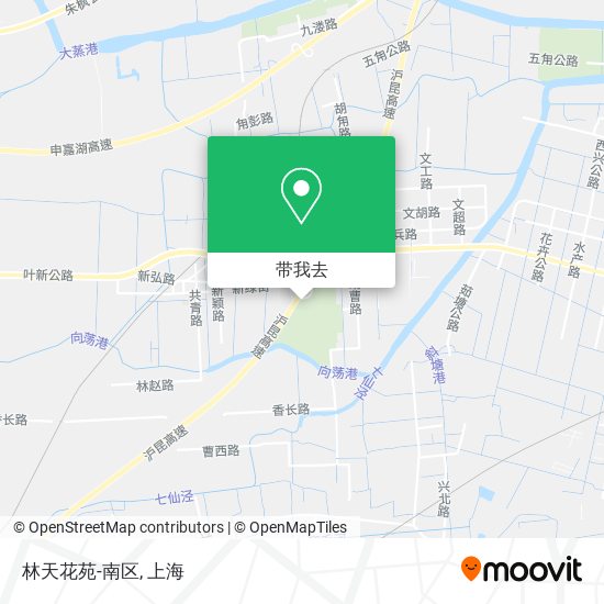林天花苑-南区地图