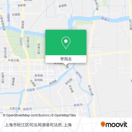 上海市松江区司法局泖港司法所地图