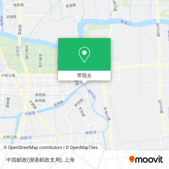 中国邮政(泖港邮政支局)地图