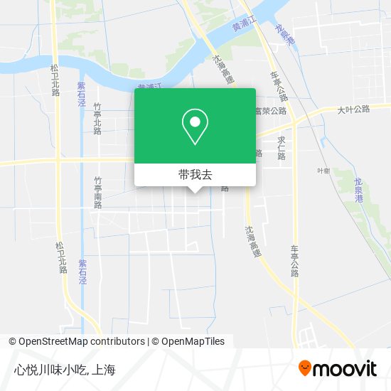 心悦川味小吃地图