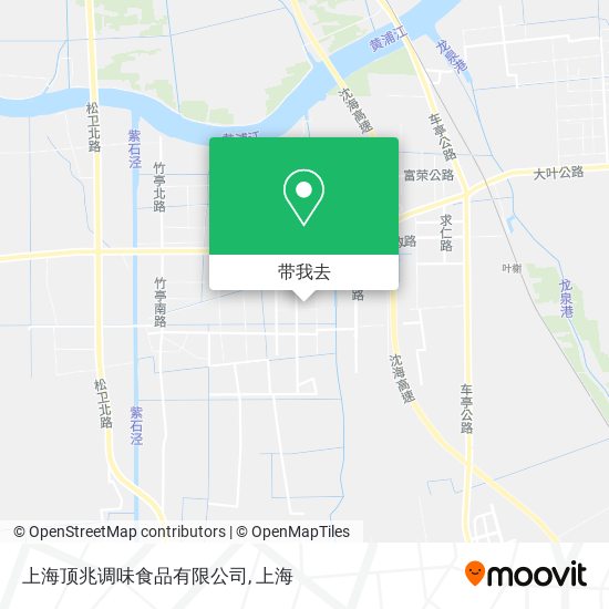 上海顶兆调味食品有限公司地图