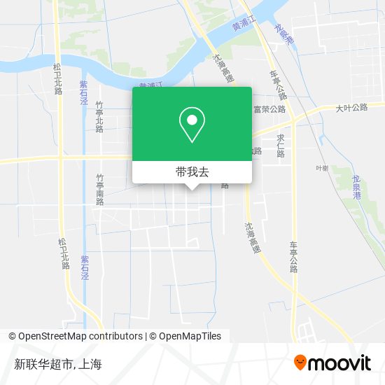 新联华超市地图