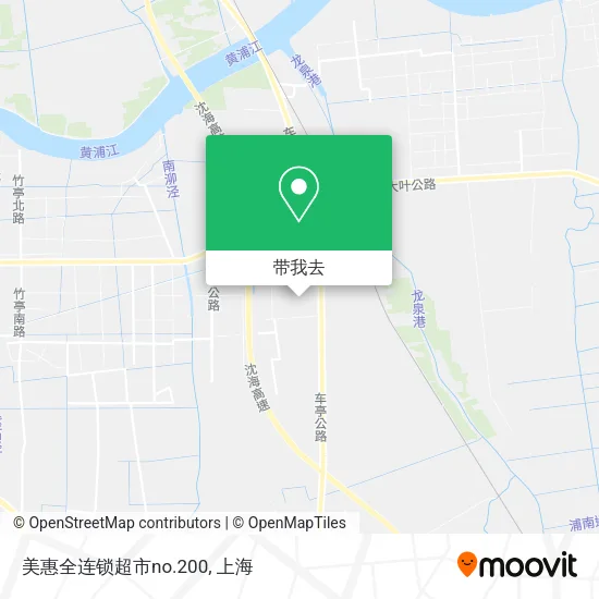 美惠全连锁超市no.200地图