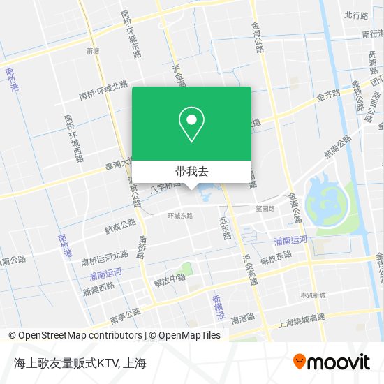 海上歌友量贩式KTV地图