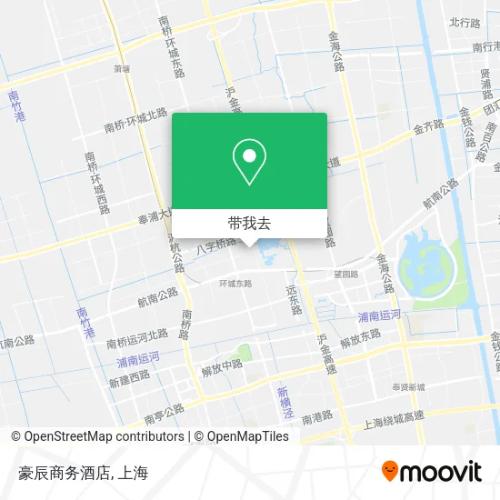 豪辰商务酒店地图