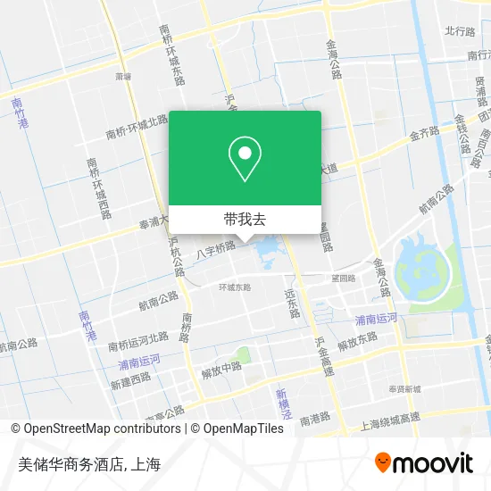 美储华商务酒店地图