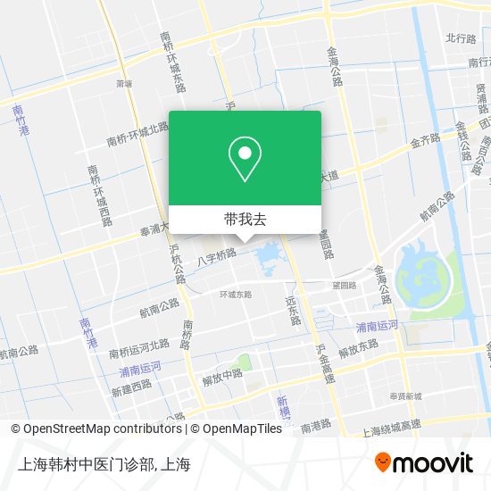 上海韩村中医门诊部地图
