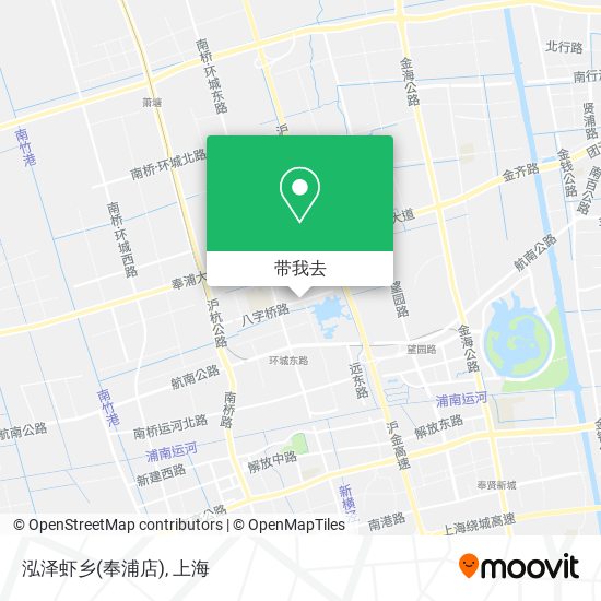泓泽虾乡(奉浦店)地图