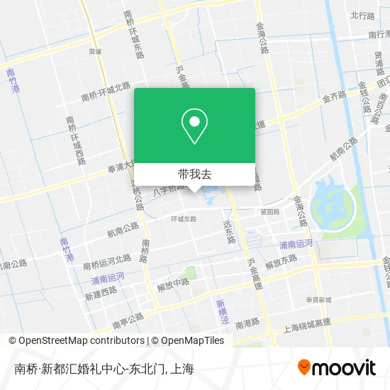 南桥·新都汇婚礼中心-东北门地图