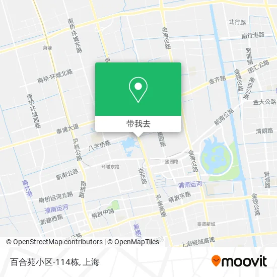 百合苑小区-114栋地图