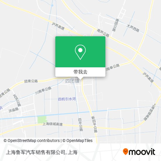 上海鲁军汽车销售有限公司地图