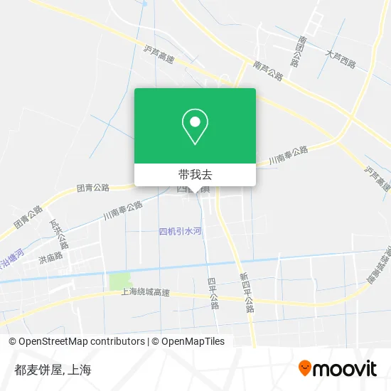 都麦饼屋地图