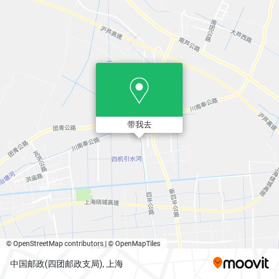 中国邮政(四团邮政支局)地图