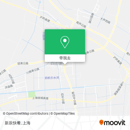 新辰快餐地图