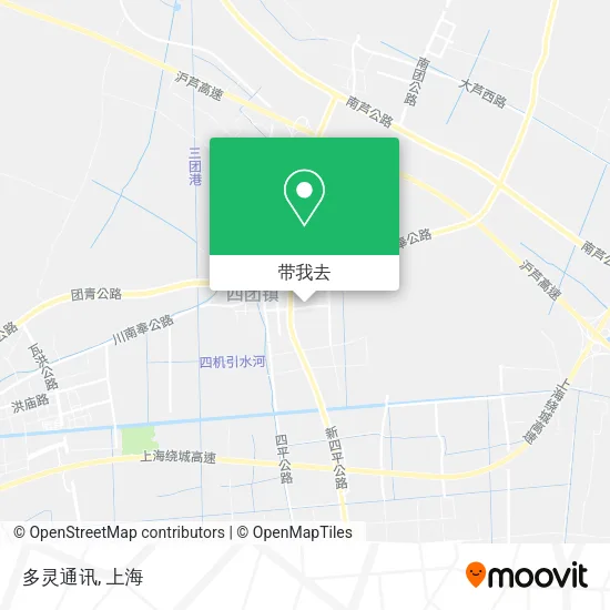 多灵通讯地图