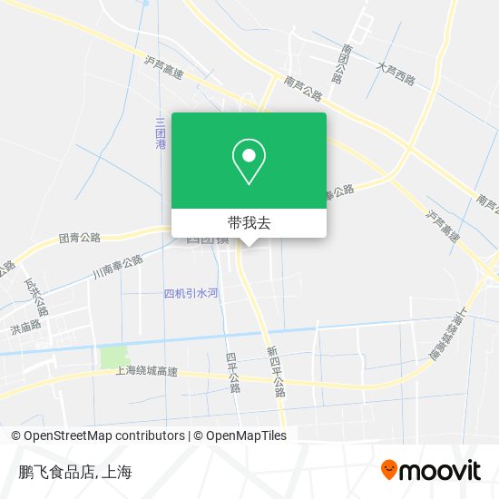 鹏飞食品店地图