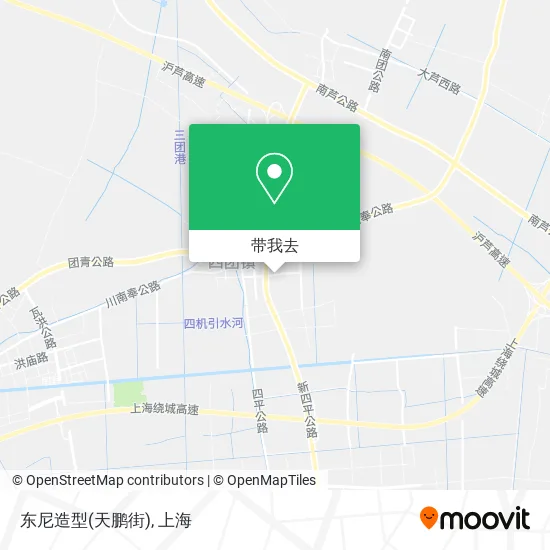 东尼造型(天鹏街)地图