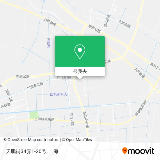 天鹏街34弄1-20号地图